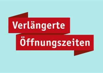 Längere Öffnungszeiten am Mittwoch